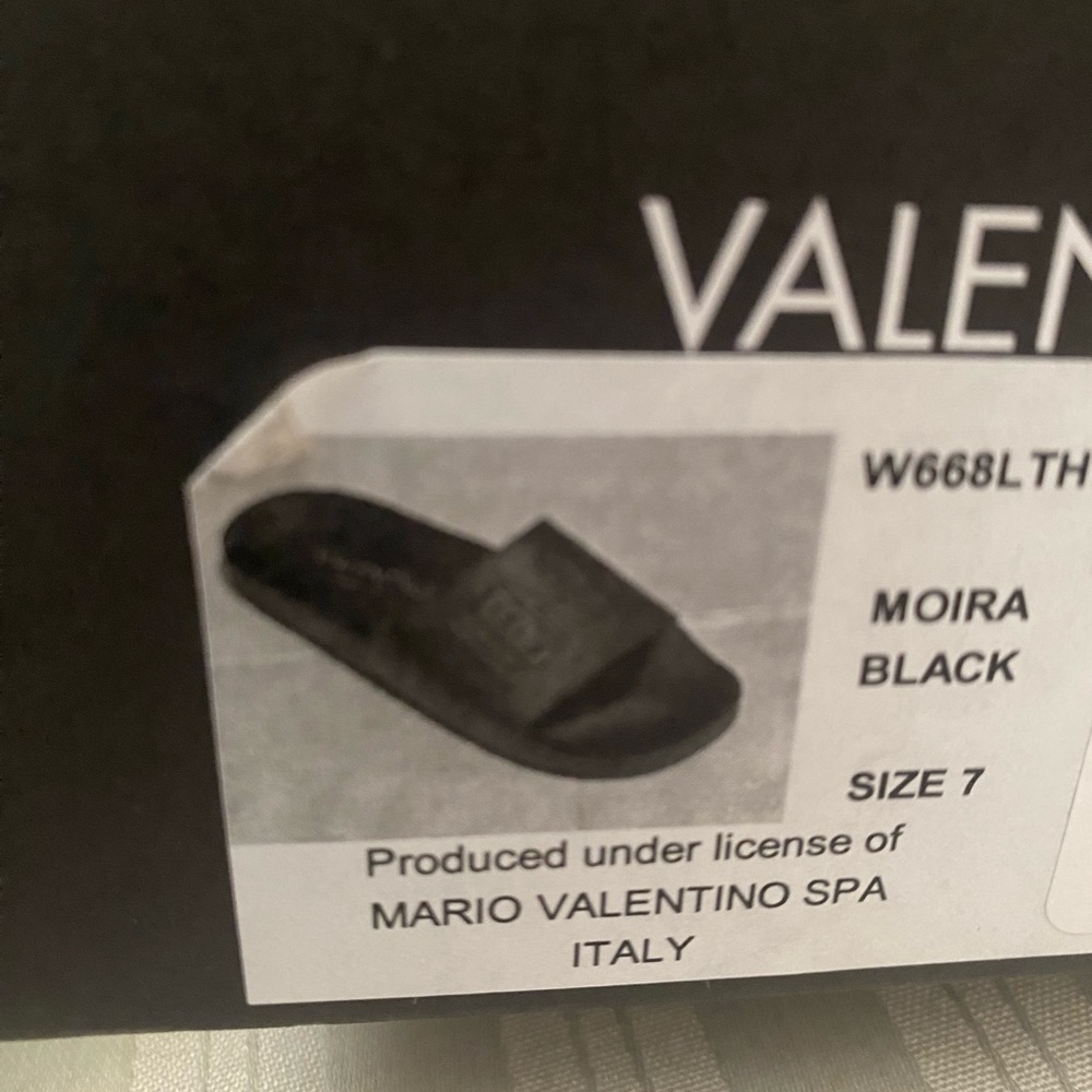 Valentino Moira Black Made In Italy W668LTH Value $379 Size 7 - Picture 6 of 6